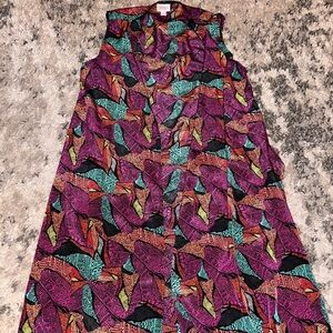 LuLaRoe joy duster boho silky vest cardigan